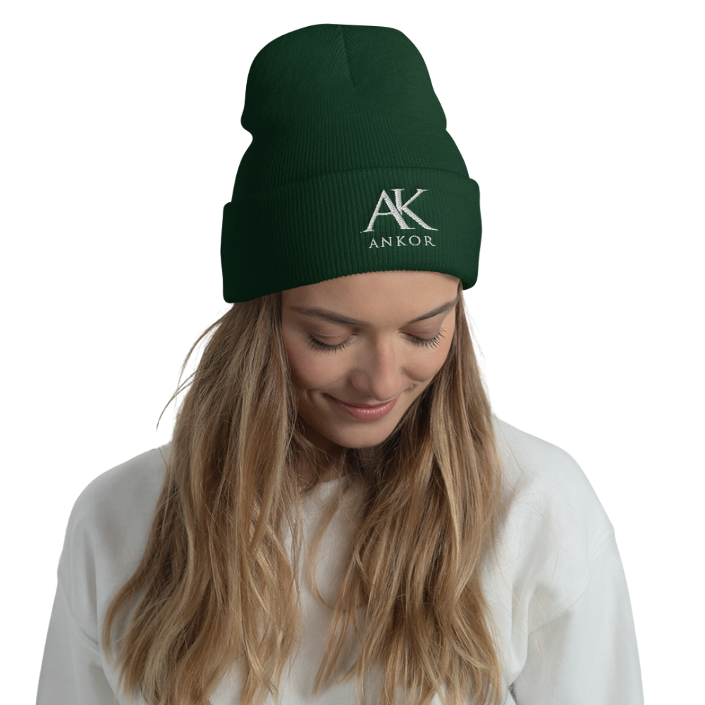 AK Beanie | White AK - The Ankor