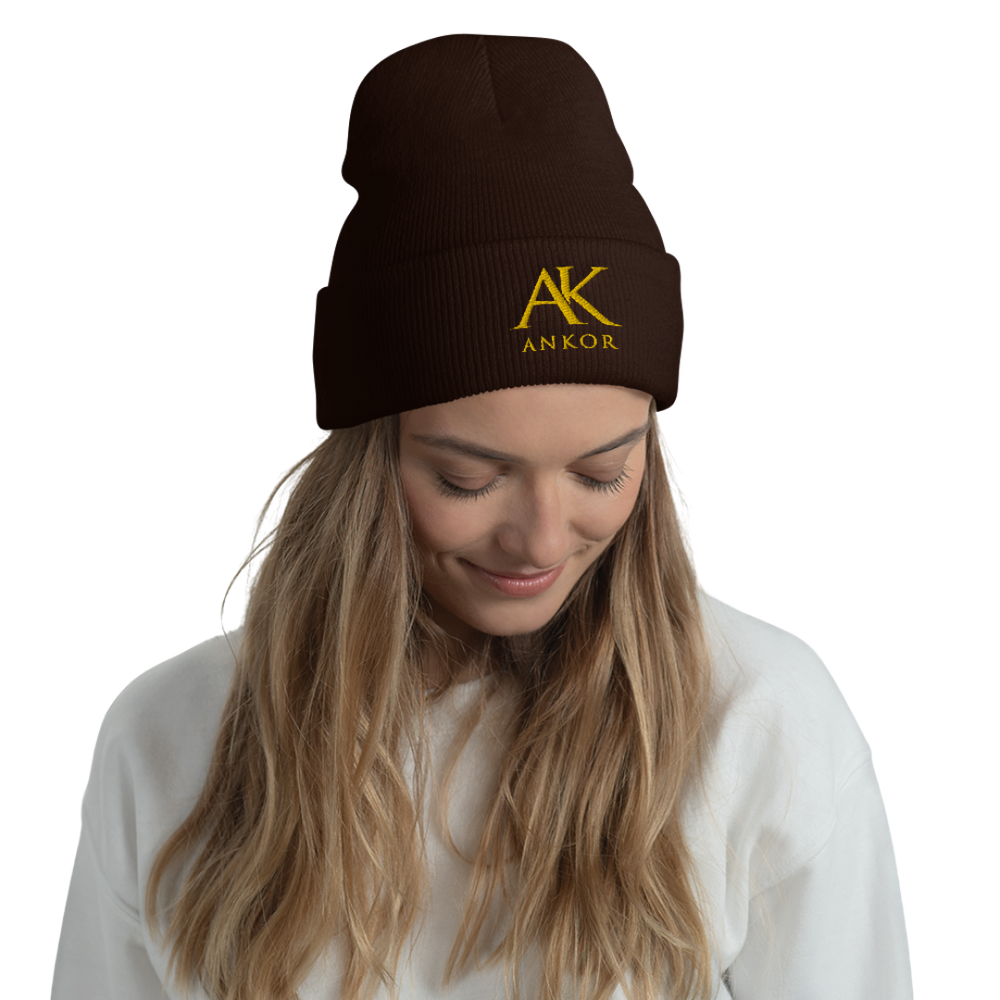 AK Beanie | Gold AK - The Ankor