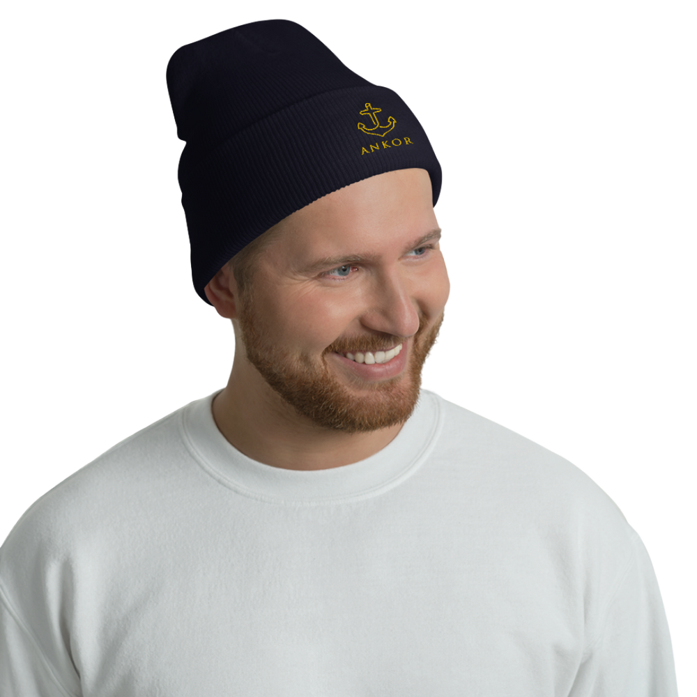 Ankored Beanie | Gold Ankor - The Ankor