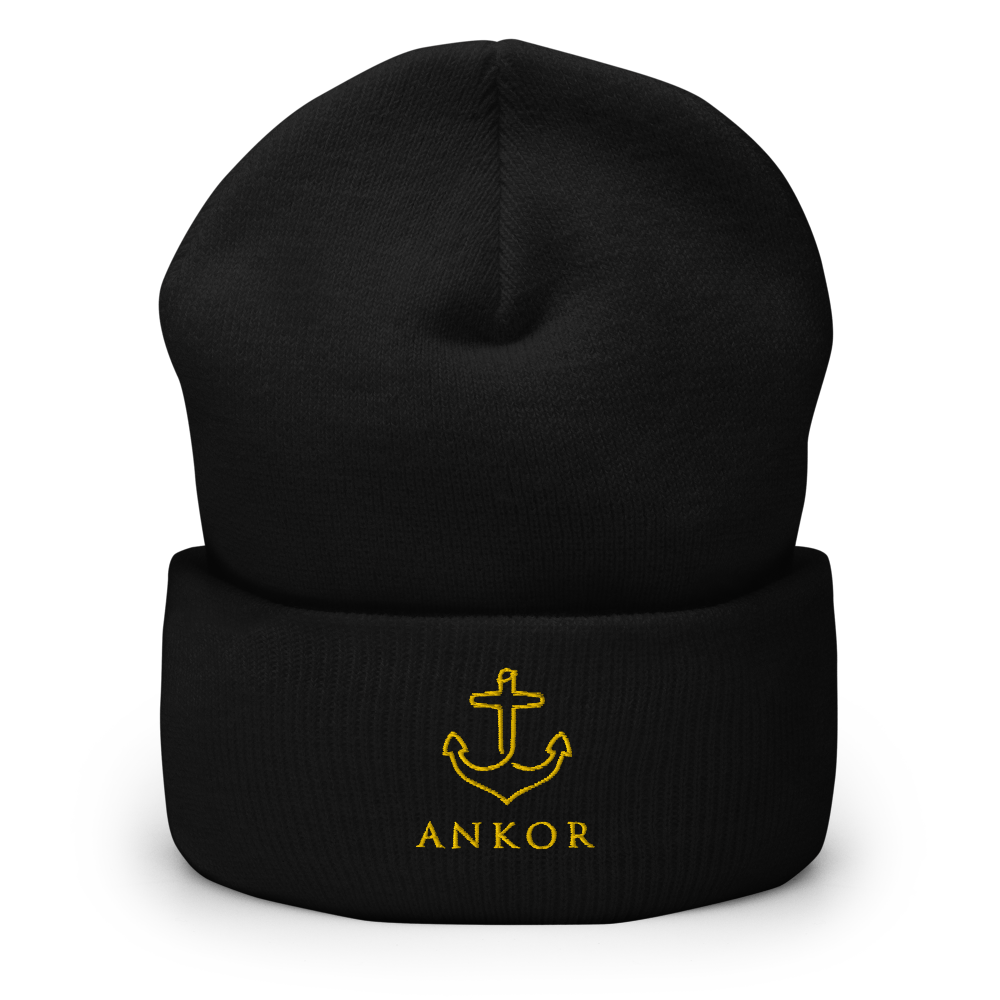 Ankored Beanie | Gold Ankor - The Ankor