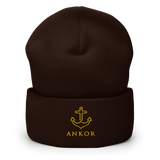 Ankored Beanie | Gold Ankor - The Ankor