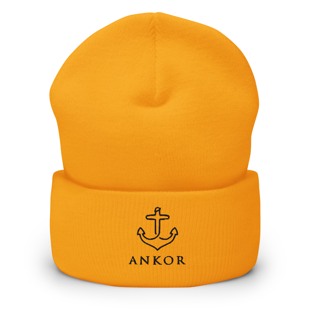 Ankored Beanie | Black Ankor - The Ankor