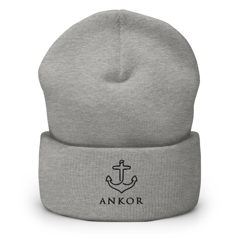 Ankored Beanie | Black Ankor - The Ankor