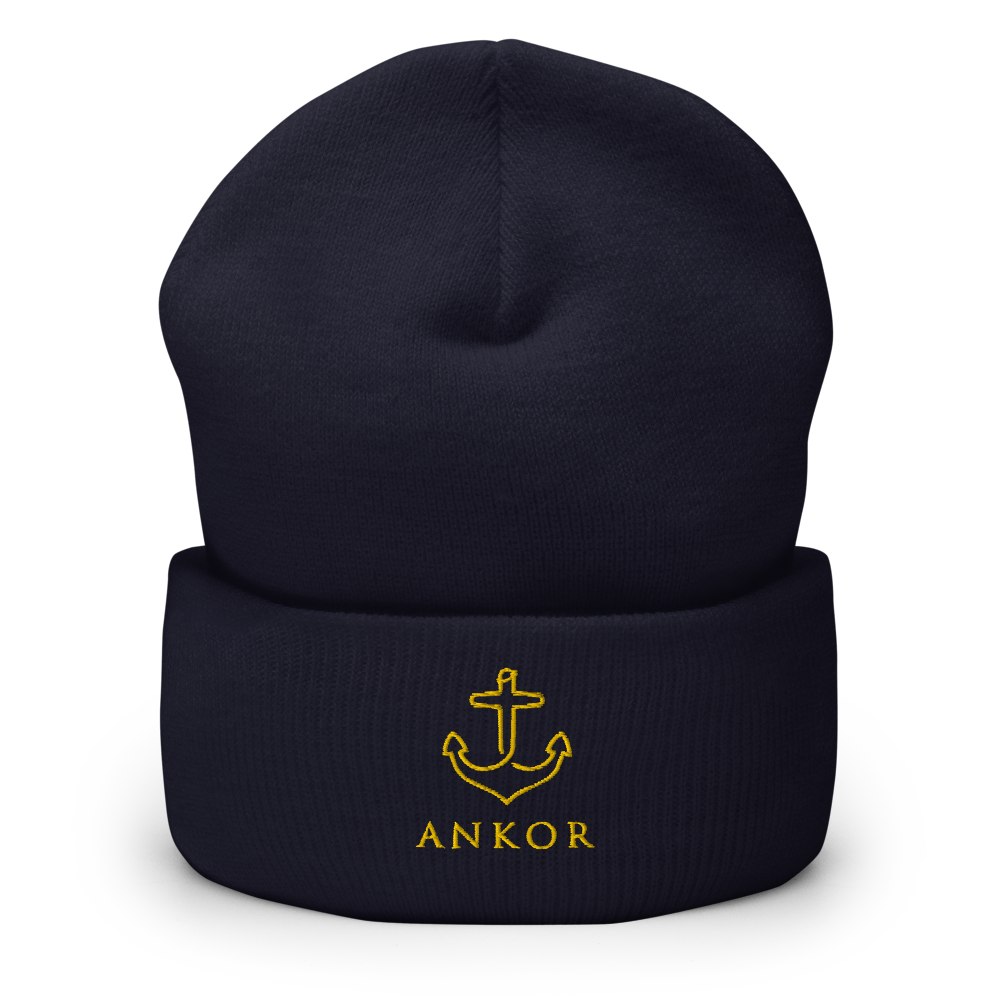 Ankored Beanie | Gold Ankor - The Ankor