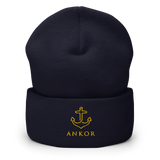 Ankored Beanie | Gold Ankor - The Ankor