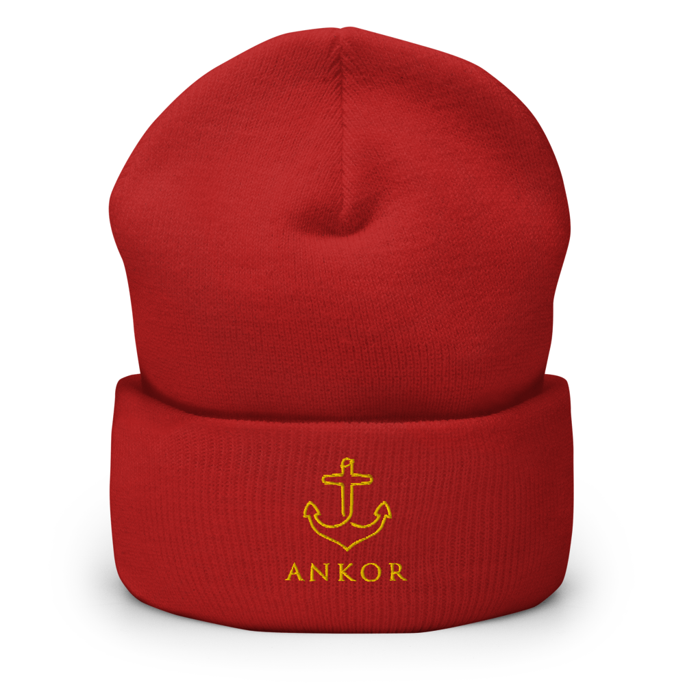 Ankored Beanie | Gold Ankor - The Ankor