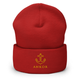 Ankored Beanie | Gold Ankor - The Ankor