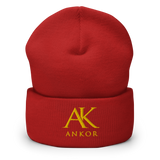 AK Beanie | Gold AK - The Ankor