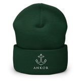 Ankored Beanie | White Ankor - The Ankor