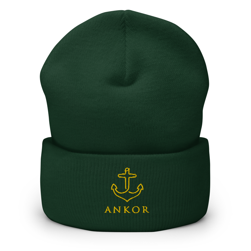 Ankored Beanie | Gold Ankor - The Ankor